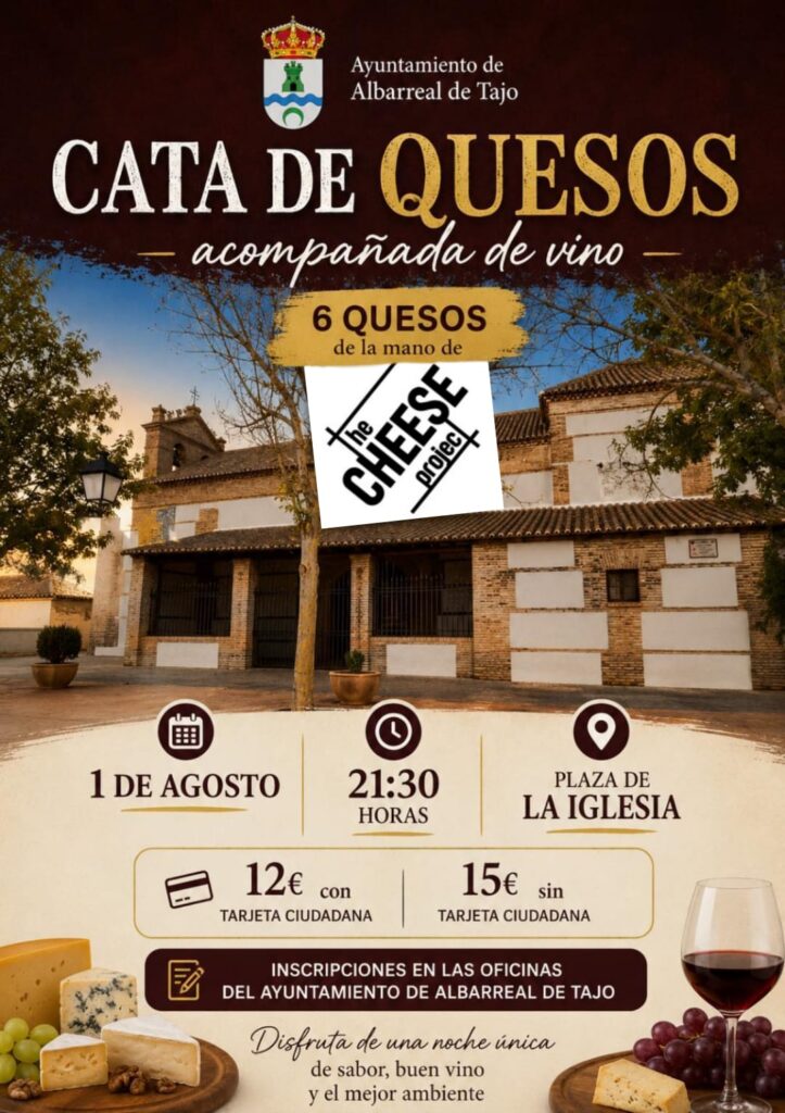 cartel cata de quesos toledo